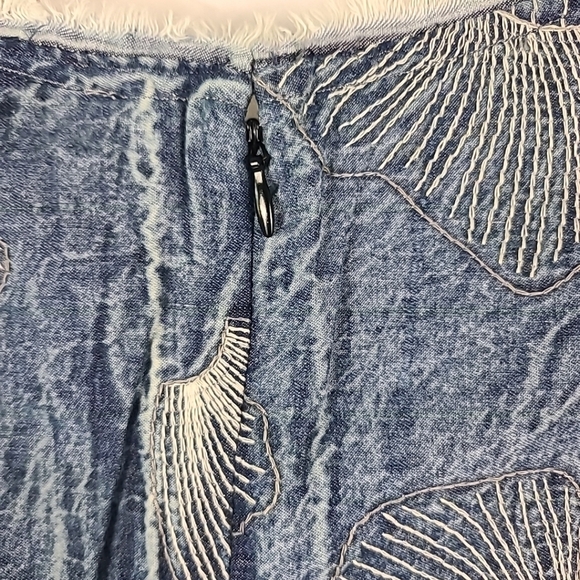 NWT Anthropologie Conditions Apply Sleeveless Adesina Tunic Denim Dress Sz XS - Picture 8 of 10